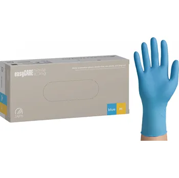 Vyšetřovací rukavice ZARYS lnternational Group easyCARE LONG , nitrilové rukavice, prodloužené, bezpudr., AQL-1,0, nesterilní, 100 Ks Velikost: XL