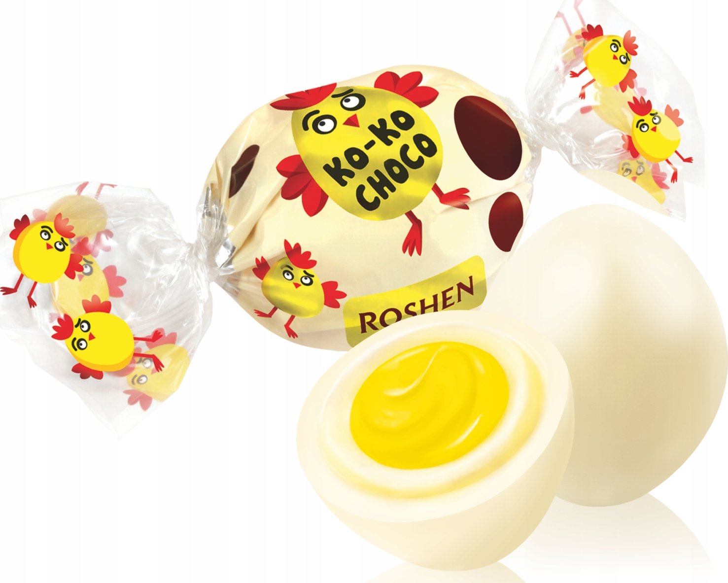 Choco White Rondies ROSHEN Ko-Ko Choco White 1 kg od 310 Kč - Zbozi.cz