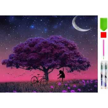 Real Home Diamantové vyšívání - vzor stromu 5D 101