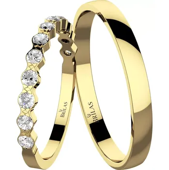 Prsten Salma Gold - snubní prsteny ze žlutého zlata