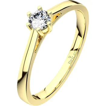 Prsten Helena G Briliant V. - nádherný zásnubní prsten ze žlutého zlata