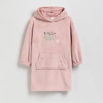 Dětská móda Reserved - Deka-mikina Pusheen - tělová - 822GX-02X - 822GX-02X-U14