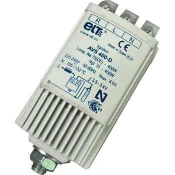 Zapalovač pro halogenidové a sodíkové výbojky ELT AVS 400-D, 400 W (ZAPALOVAČ 70-400W)