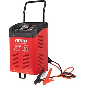 Autonabíječka s funkcí startování max. 40 A 12 V 24 V startování 300 A AMIO-04500