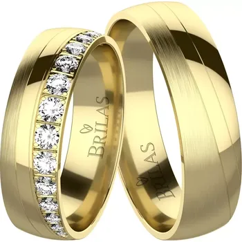 Prsten Miran Gold - snubní prsteny ze žlutého zlata