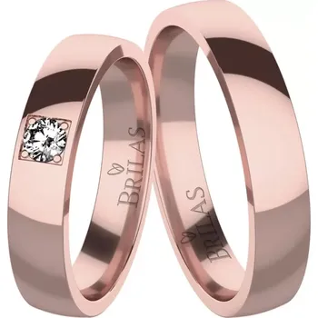 Prsten Osanna Red - snubní prsteny z červeného zlata