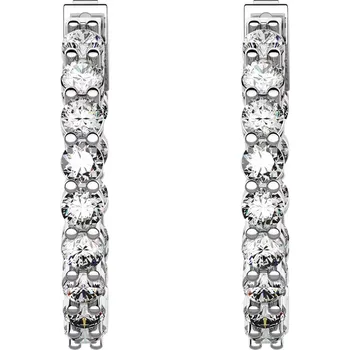 Náušnice Matylda - stříbrné náušnice se zirkony