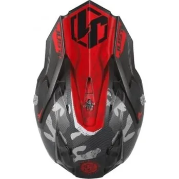 Helma na motorku Kšilt JUST1 J32 PRO SWAT camo červená 2H82996142