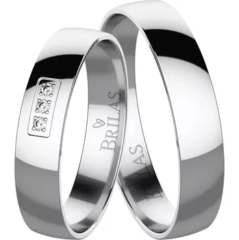 Prsten Josip White - snubní prsteny z bílého zlata