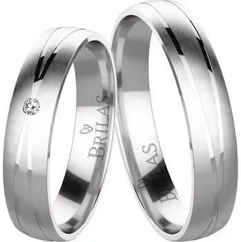 Prsten Kami White - elegantní snubní prsteny