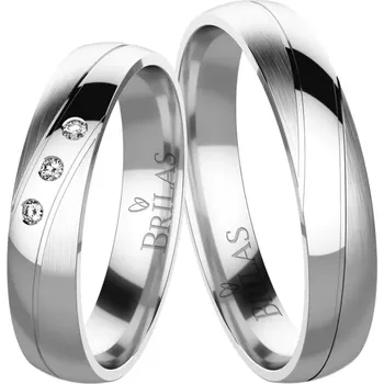 Prsten Makim White - snubní prsteny z bílého zlata