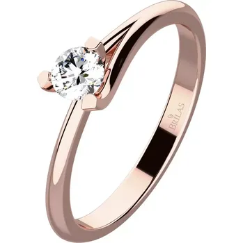 Prsten Polina Red - prsten z růžového zlata