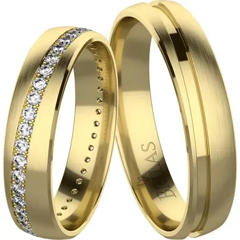 Prsten Tilda Gold - snubní prsteny ze žlutého zlata