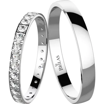 Prsten Cerenita White - snubní prsteny z bílého zlata