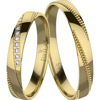 Prsten Jaroslava Gold - snubní prsteny ze žlutého zlata