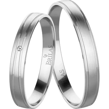 Prsten Otokar White - snubní prsteny z bílého zlata