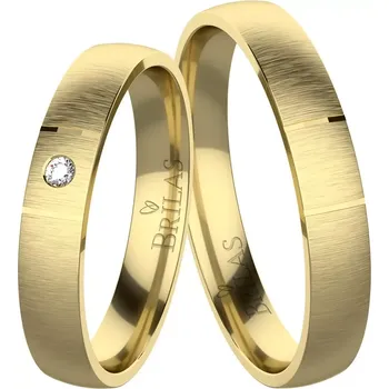 Prsten Salomi Gold - snubní prsteny ze žlutého zlata