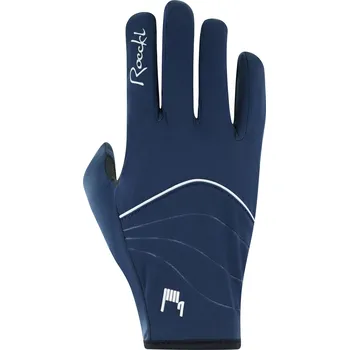Rukavice ROECKL ELENA2, blue, rukavice na běžky Velikost rukavic: 7,5