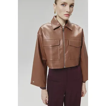 Pánská větrovka Bunda Answear.LAB 1544.tlk hnědá 82X, vel. L