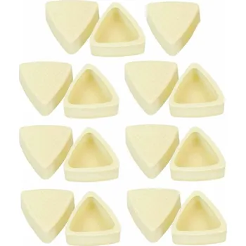 Čokoláda Cake Masters Bílá čokoládová mistička Trojúhelník 15ks