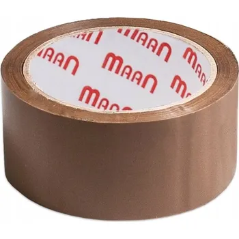 Lepicí páska Balicí páska HNĚDÁ 48 mm x 55 m MAAN