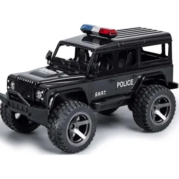 RC model auta IQ models Land Rover Defender Police S.W.A.T. černý + DÁREK + Doprava ZDARMA