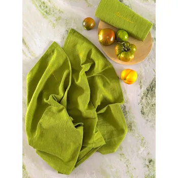 Utěrka Maršálkovo lněné utěrky zelené