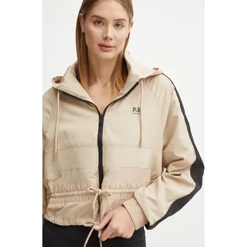 Pánská bunda Tréninková bunda P.E Nation Cropped Man Down 243J341 béžová 80X, vel. M