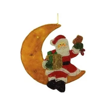 Santa velký - závěsná dekorace 8613-13