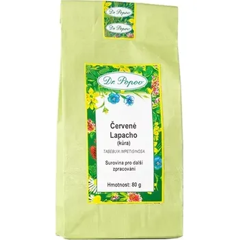Čaj Dr. Popov Lapacho červené kůra 80 g