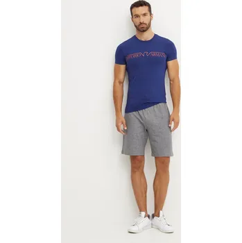 Tričko Emporio Armani Underwear 111035.4F516 námořnická modř 59X, vel. S