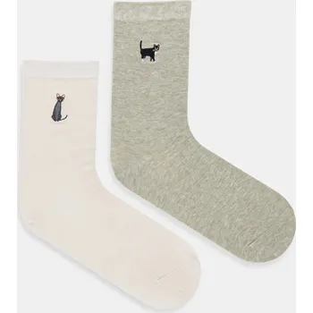 Pánské ponožky Bavlněné ponožky Medicine 2-pack více barev RW25-LGD617 vícebarevná MLA, vel. 39/41