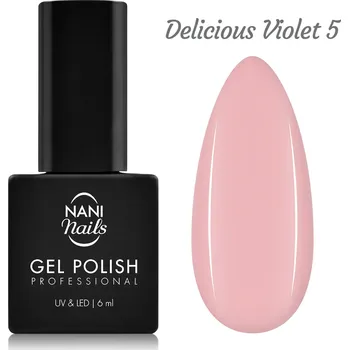 Lak na nehty NANI gel lak 6 ml - Delicious Violet