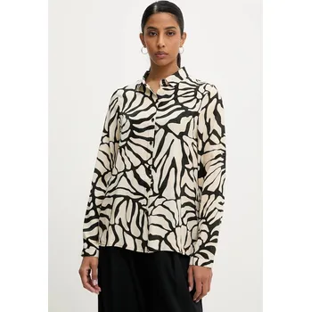 Košile Answear.LAB dámská, černá barva, regular, s klasickým límcem A080629.hms 99X, vel. S