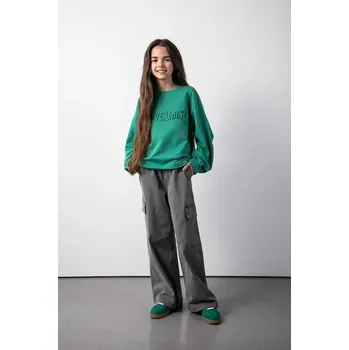 Chlapecké kalhoty Dětské kalhoty Coccodrillo ZC5119101RGJ šedá 09X, vel. 134