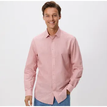 Pánská košile Reserved - Košile regular fit z egyptské bavlny - červená - 127GT-33P - 127GT-33P-XL