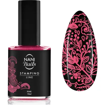 Lak na nehty NANI lak pro razítkovou metodu 10 ml - Pink