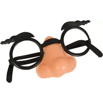 Karnevalový doplněk Párty brýle s nosem 4ks