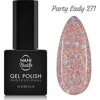 Lak na nehty NANI gel lak 6 ml - Party Lady