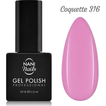 Lak na nehty NANI gel lak 6 ml - Coquette