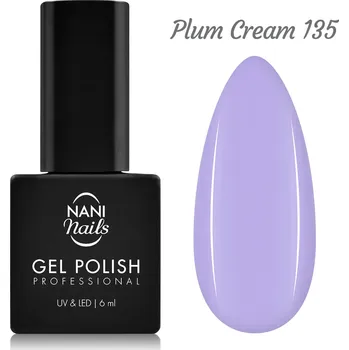 Lak na nehty NANI gel lak 6 ml - Plum Cream