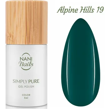 Lak na nehty NANI gel lak Simply Pure 5 ml - Alpine Hills