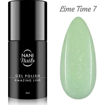 Přípravek na nehty NANI gel lak Amazing Line 5 ml - Lime Time