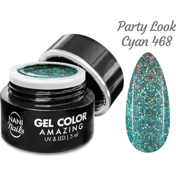 NANI UV gel Amazing Line 5 ml - Party Look Cyan