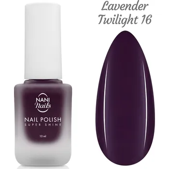 Lak na nehty NANI lak na nehty Super Shine 10 ml - Lavender Twilight