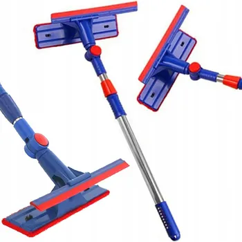 Vysavač na okno Stěrka na okna a zrcadla s návlekem z mikrovlákna PrzydaSie