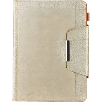 Pouzdro na mobilní telefon Pouzdro pro iPad 10.2" 2021/20/19 Klapka Brokátový stojan Zlaté