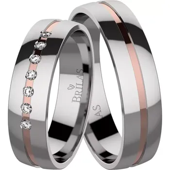 Prsten Orion Steel Red - snubní prsteny z chirurgické oceli