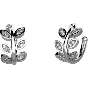 Náušnice Belda - stříbrné záušnice s kameny