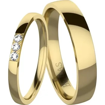 Prsten Anabel Gold - snubní prsteny ze žlutého zlata